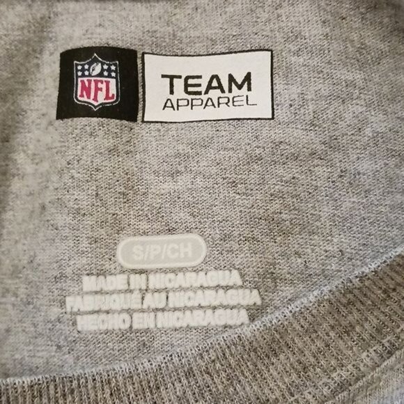 NFL Pittsburgh Steelers Shirt Gray Crew Neck Short Sleeve Graphic T Shirt - Picture 5 of 7